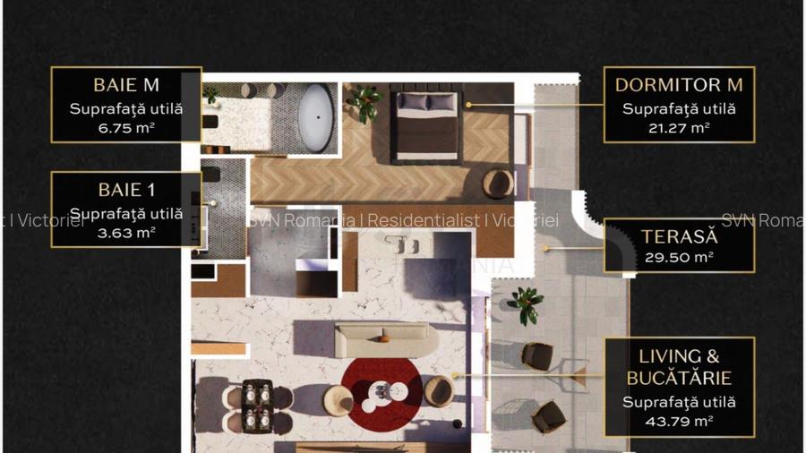 REA1027823 Apartament 2 camere Premium Pipera - 3
