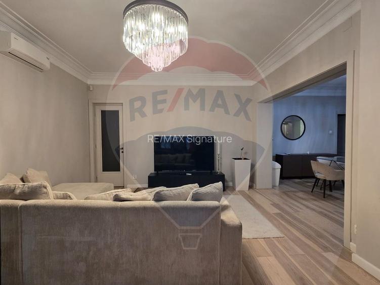 DE INCHIRIAT Apartament 5 camere,-parter, în vila  Kiseleff - 9