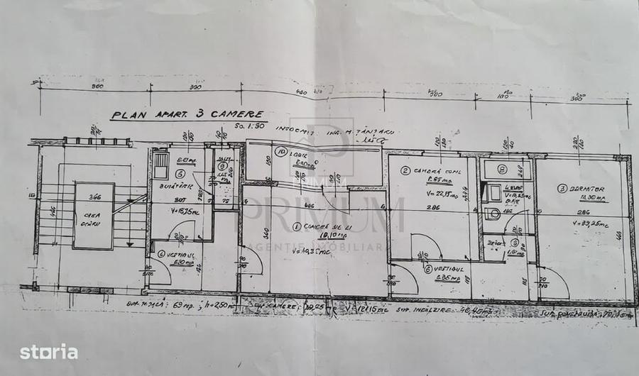 CIRCUMVALATIUNII -3 CAM - CENTRALA - SPATIOS - ZONA EXCELENTA - 7