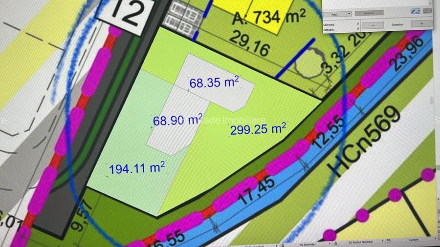 Teren de vânzare în Urseni – 633 mp  Comision 0 - 4