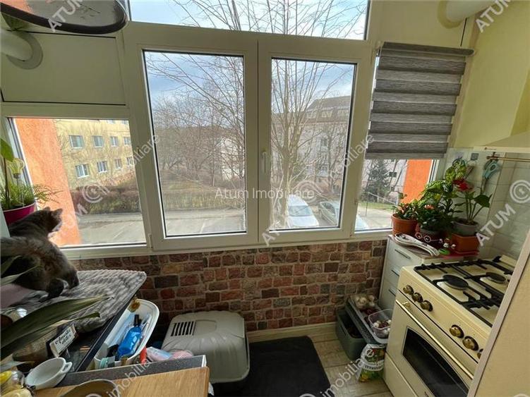 Apartament 3 camere balcon etaj 1 zona Vasile Aaron din Sibiu - 10