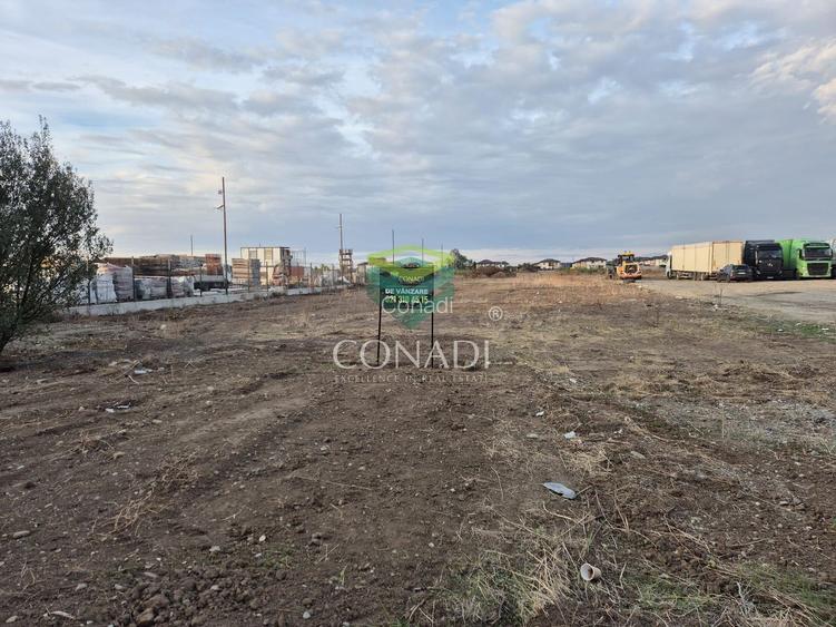 Teren Chitila - 8.700 mp - pretabil pentru hale - 3