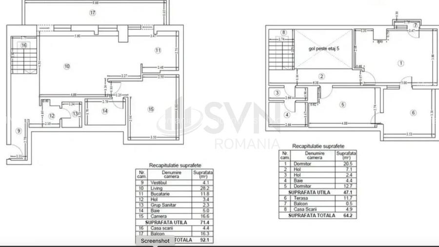 REA1025072 Duplex 4 Camere l Timpuri Noi l De vanzare - 21