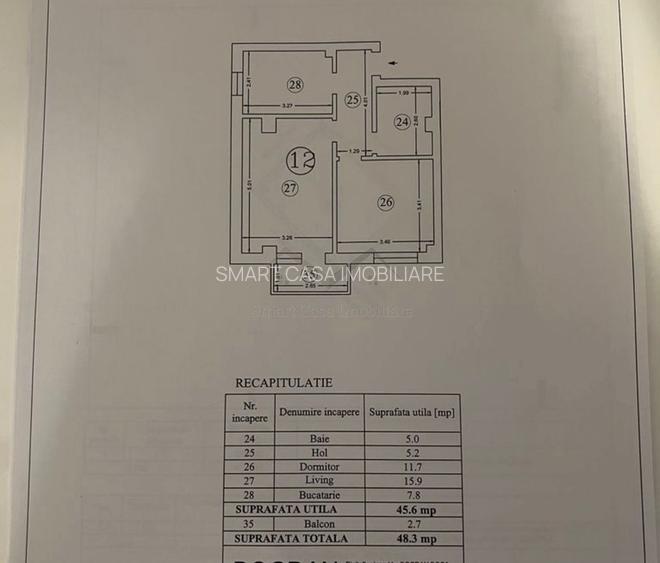Apartament 2 camere Panoramic Residence - 11