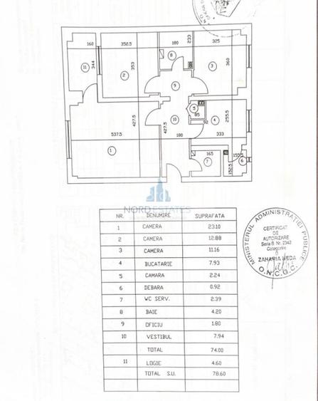 Apartament 3 Camere-Nerva Traian-Bloc 2000-Contor Gaz-Parcare - 9