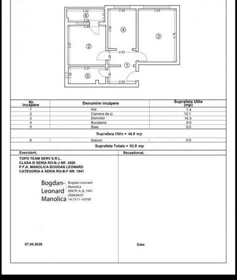 2 camere decomandat  Tomis Nord renovat complet - 12