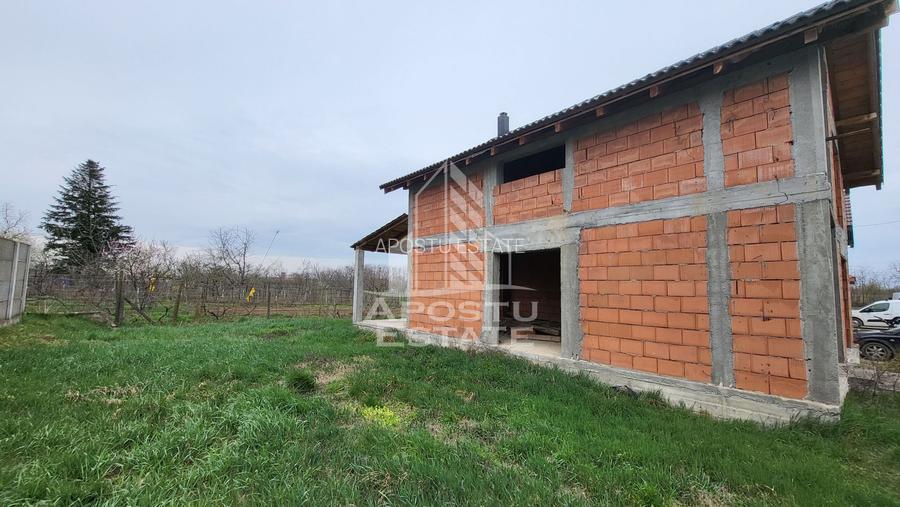 Casa individuala cu 5 camere,teren de 480mp,la rosu,Peciu Nou - 12