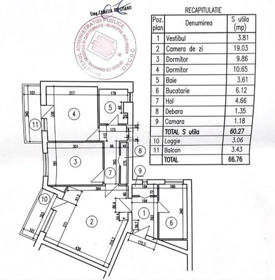 Tineretului- Trestiana- Apartament 3 camere - 7
