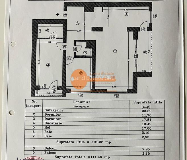 3 camere In City Residence ( 111 mp-Parcare ) - 20