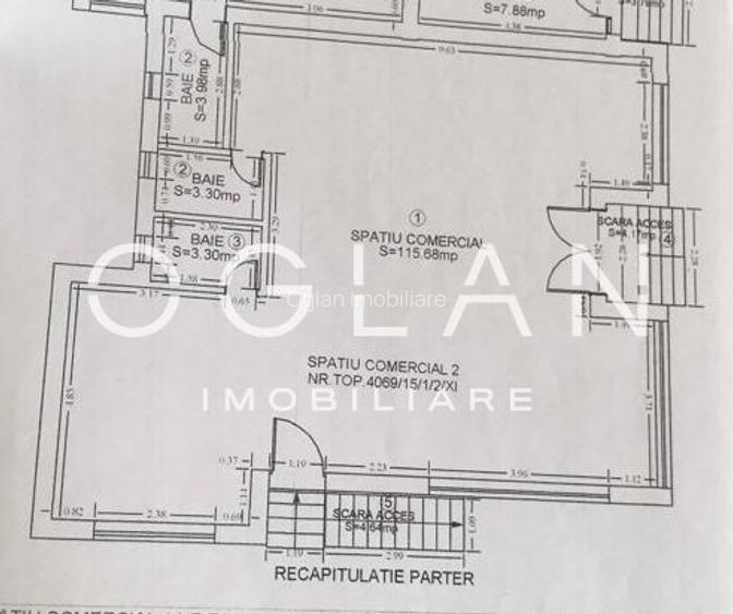 Spatiu comercial la parter cu vitrina zona Rahovei, Hipodrom 3 - 3