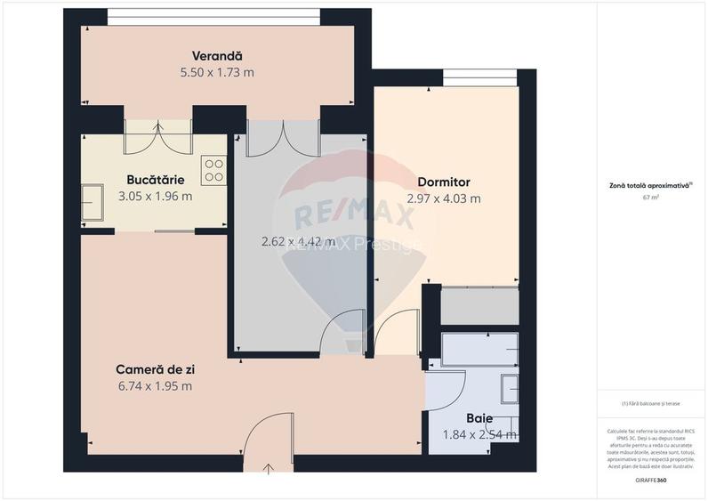 Apartament 3 camere - Titan,  balcon generos și 2 locuri de parcare - 25