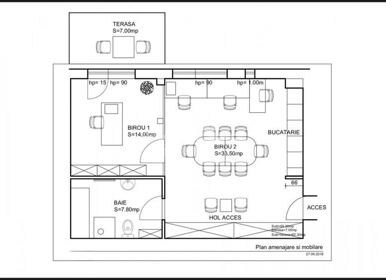  Spatiu de birou, finisaje premium, in imobil nou - Aerogarii Baneasa - 17