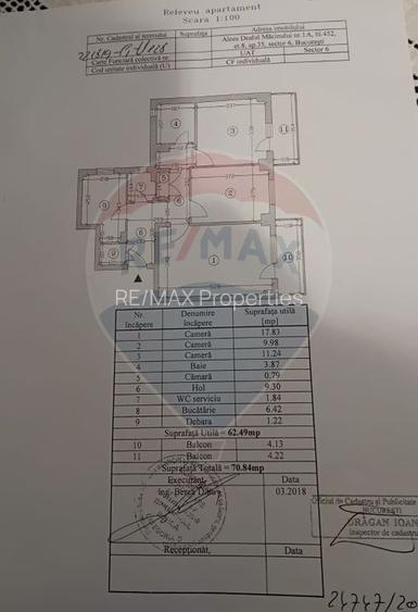 Apartament  3 camere de vanzare langa metrou Valea Ialomitei/Dr.Tabere - 10