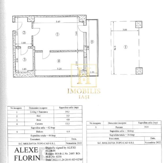 Apartament 2 camere SD si parcare subterana- Complex Himson Tatarasi - 7