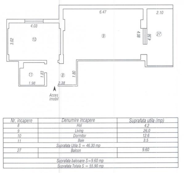 Priveliste frontala la mare, la cativa pasi de nisip - 11