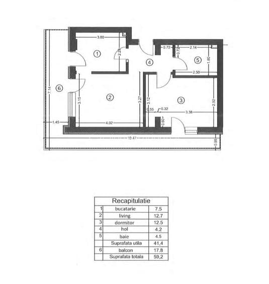 Apartament 2 camere | Cartier Rezidential | Prelungirea Ghencea - 15