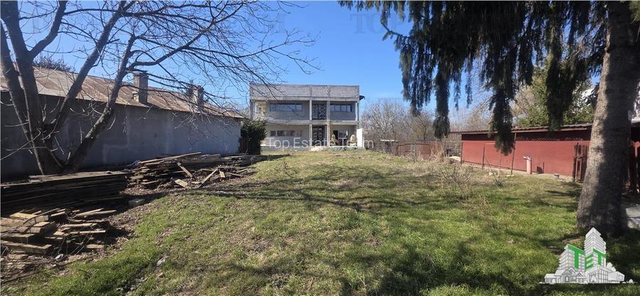 Domnesti - Oportunitate investitie/ Teren 1.643 mp + casa la gri 476mp/  pozitie - 2