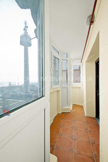 Apartament 3 camere dec in Galati Micro 21 vedere la Dunare langa turn - 3