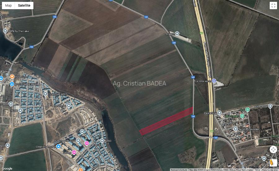 Teren vânzare – 24.415 mp, Ștefăneștii de Jos – Zona locuinte - 3