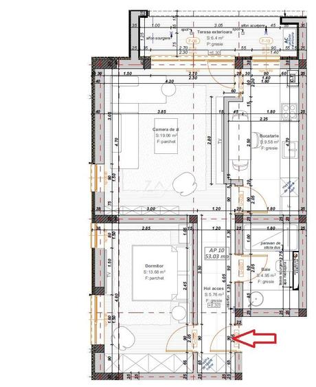 Etaj 1. Decomandat. Asfalt - 8