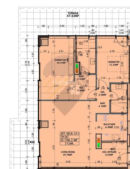 Apartament 3 camere - One Floreasca Towers - 1