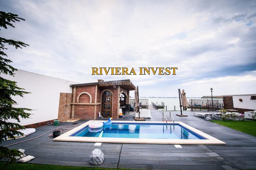 Ovidiu Sud-Vila de lux cu piscină și ponton situate pe malul lacului Siutghiol - 20