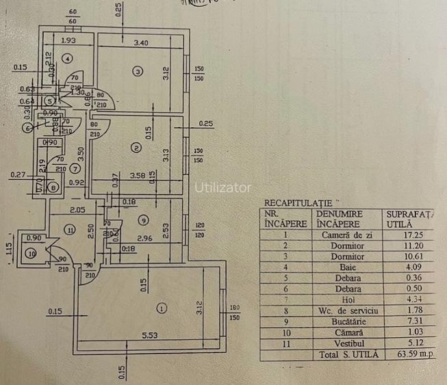 Apartament 3 camere - Aparatorii Patriei - 7 minute de metrou - 2