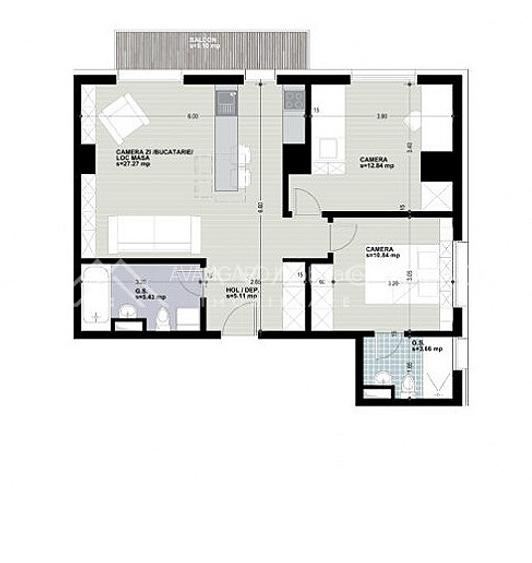 Apartament 3 Camere | 63 mp  | zona Dorobantilor - 2