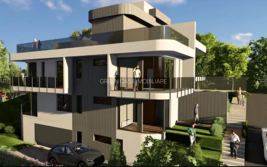 Vilă pasivă premium cu lift și terasă panoramică – Grigorescu, zona Premier - 3