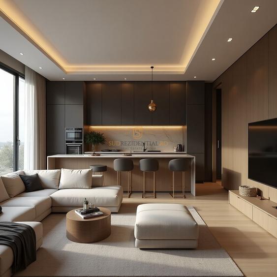 Apartament modern langa metrou - 3 camere + balcon, Popesti-Leordeni