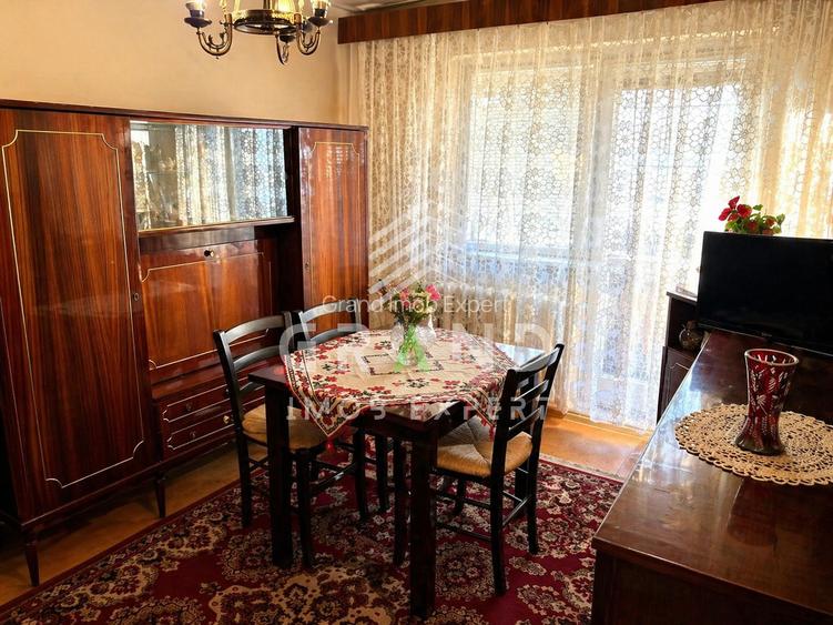 2 camere decomandate | Zonă BIG Mănăștur | Balcon & pivniță | Etaj intermediar - 4