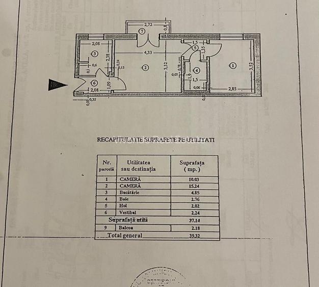 Apartament 2 camere Piata Romana | Magheru | vedere spate - 12