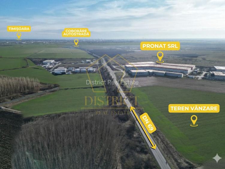 COM 0% Parcele de teren intravilan industrial cu utilitati | Sanandrei - 4