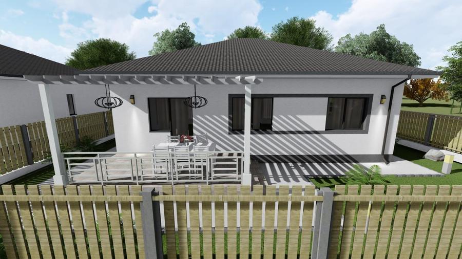 FARA COMISIOANE casa 4 camere P+pod placa incalzire pardos pompa caldura beci