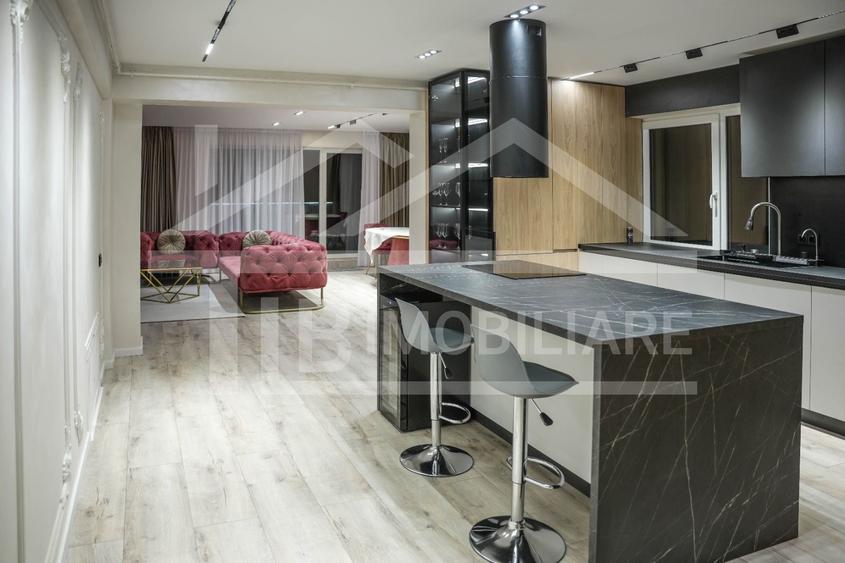 Penthouse cu 3 camere, 120mp, GARAJ, Zona AMA Residence