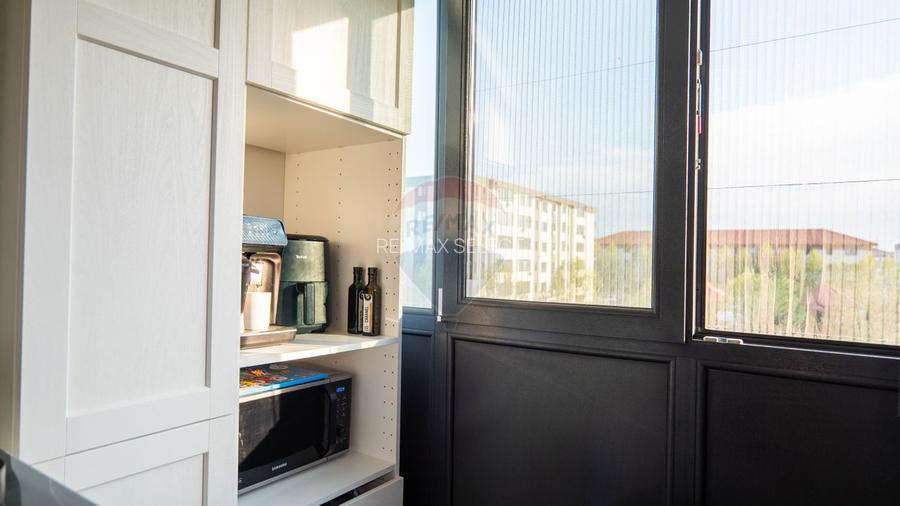 Dobroesti - vanzare apartament 2 camere mobilat complet, cu terasa - 13