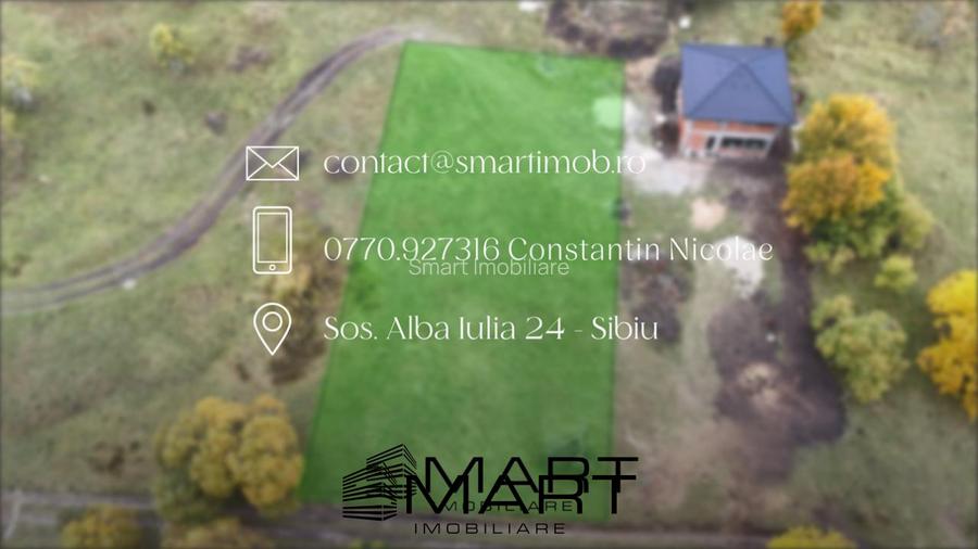 Teren intravilan 1250mp  cu PUZ in Cisnadioara - 6