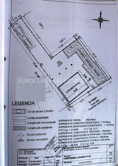 EXCLUSIVITATE ! Vila P+1 - Ovidiu - 199.000 euro  (Cod E8+E10) - 20