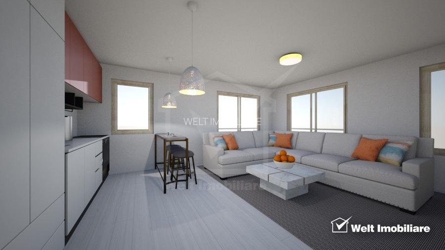 3 camere, 68mp, 2 terase 72 mp, 2 bai, parter, lift, garaj, Manastur - 14