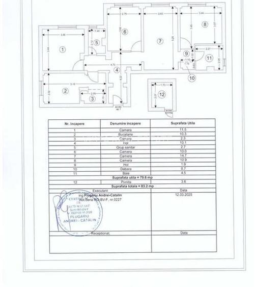 Apartament 4 camere, zona Harmanului - 7