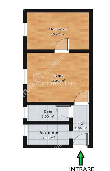 Apartament renovat cu 2 camere situat in zona Rahovei din Sibiu - 9