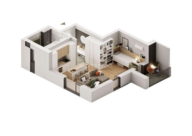 Apartament cu 1,5 camere în zona Confecții - 4