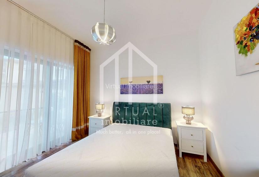 Apartament 3 camere - Mobilat si utilat - 83 mp utili + terasa de 19mp - 6