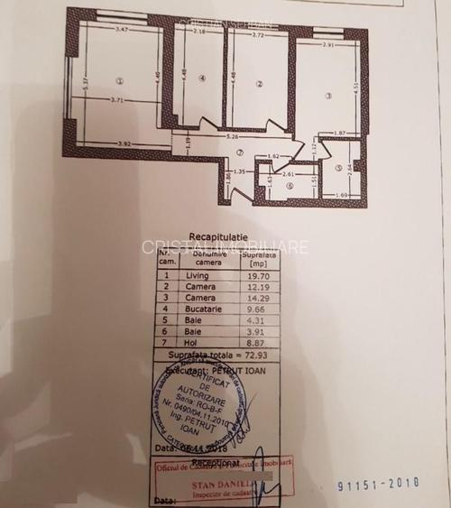 De vanzare Apartament 3 camere Granvia Lujerului - 6