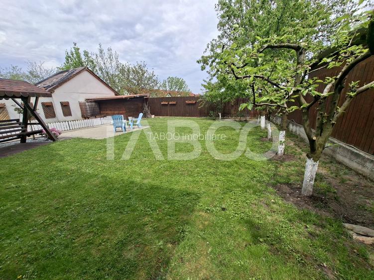 Casa individuala moderna de vanzare in Sura Mica teren pod si pivnita - 23