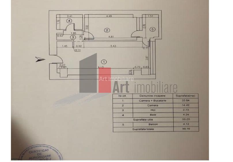 Apartament 2 camere complex Edenia - 1