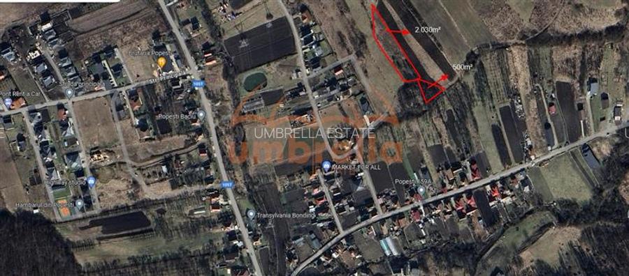 2 Terenuri de vanzare in Popesti Baciu 500m&Acirc;˛+ 2.030m&Acirc;˛/40&acirc;Ź m&Acirc;˛. - 7