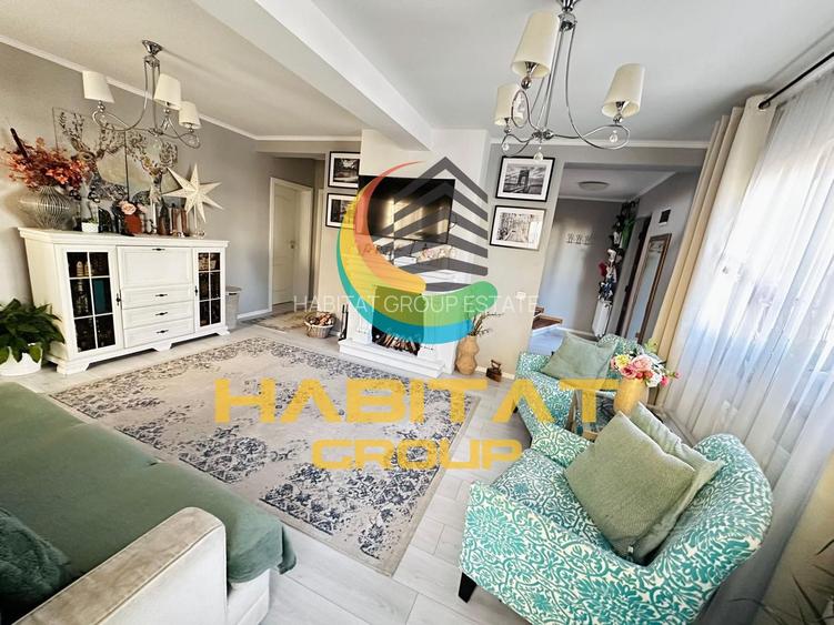 Vila 5 camere, complet mobilată utilată 130 mp utili, teren 250 mp, parter etaj - 18