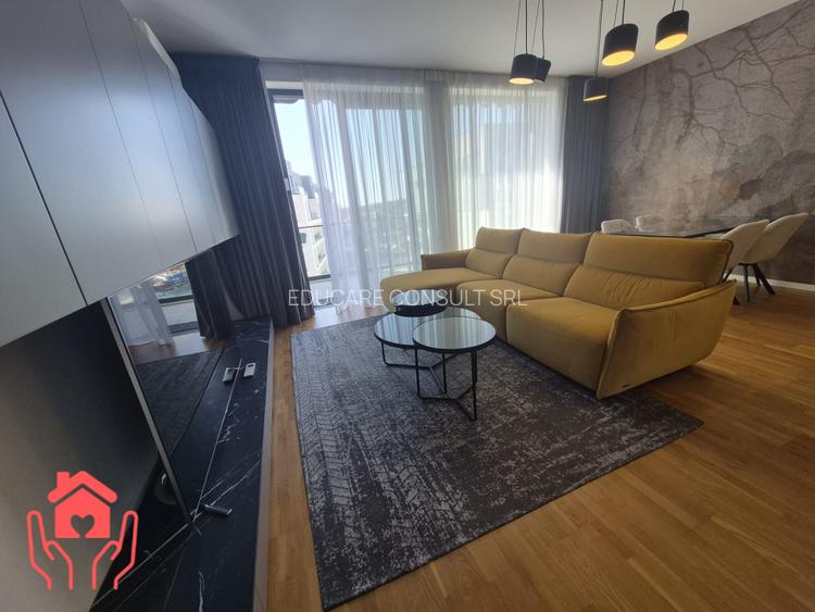 (Baneasa Shopping City-THE IVY)-3 camere mobilier ROVERE, orientare SUD, parcare - 6