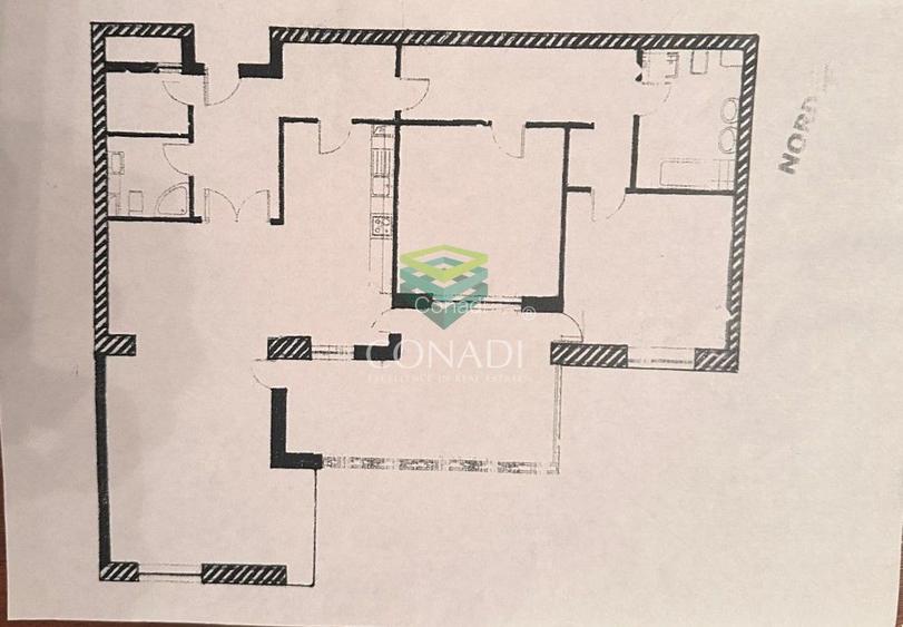 Apartament spațios cu 3 camere,  Herăstrău -Nordului - 12